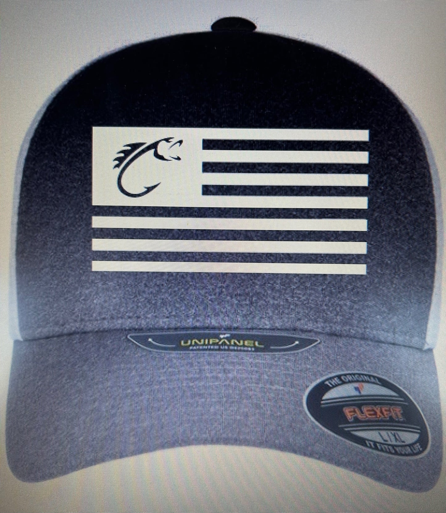 Limitless Fishing Brands-American Flag Hat Flexfit